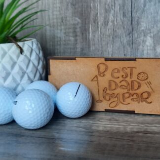 Best dad by Par - Gholfball gift set