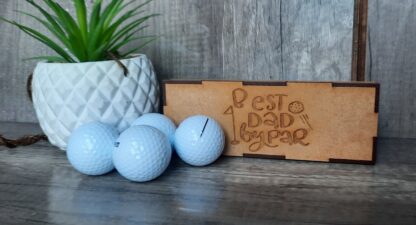 Best dad by Par - Gholfball gift set