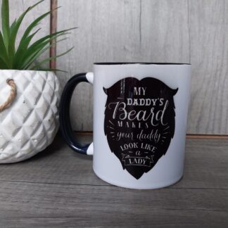 My daddy beard mug