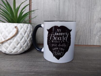 My daddy beard mug