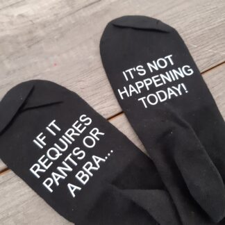 If it requires - Printed socks