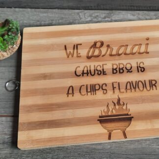 Bamboo board - We Braai