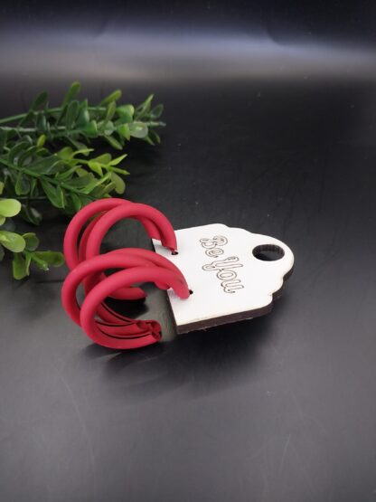 3 Layer Hoop Earrings - Image 2