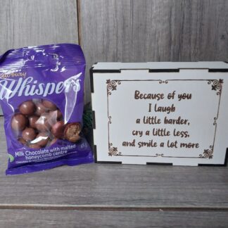 Because fo you whisper box