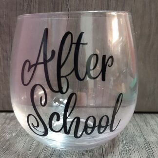 After school glass