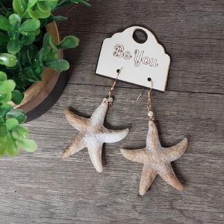 Beach Babe Earrings Big starfish