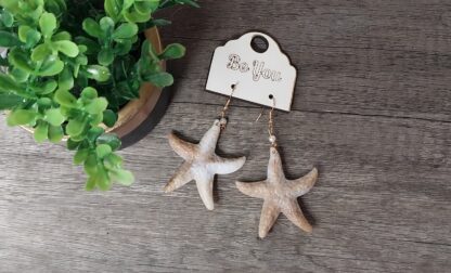 Beach Babe Earrings Big starfish