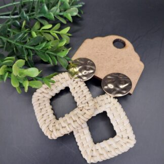 Bamboo earrings