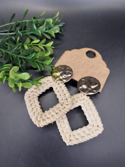 Bamboo earrings