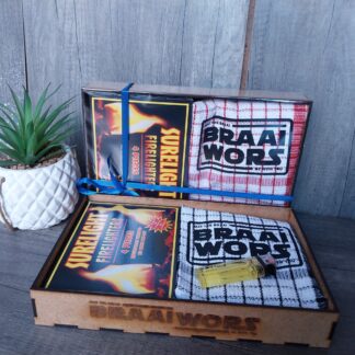 Braaibox Dishcloth,Lighter & Firelighter