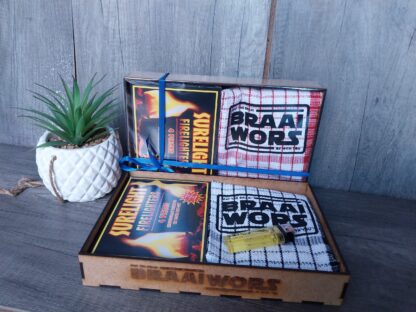 Braaibox Dishcloth,Lighter & Firelighter