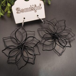 Big Black flower