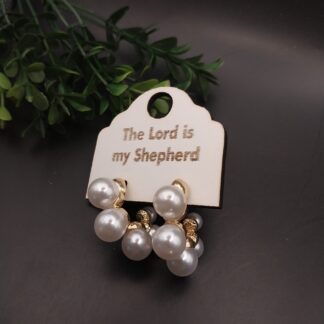 Big Pearl Hoop