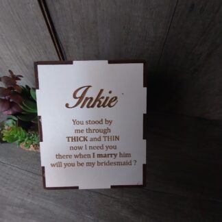 Box with printed glass