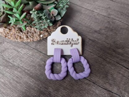 Braided earrings - Image 2