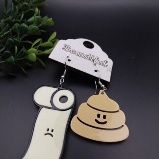 Cartoon Toilet Paper & Poop