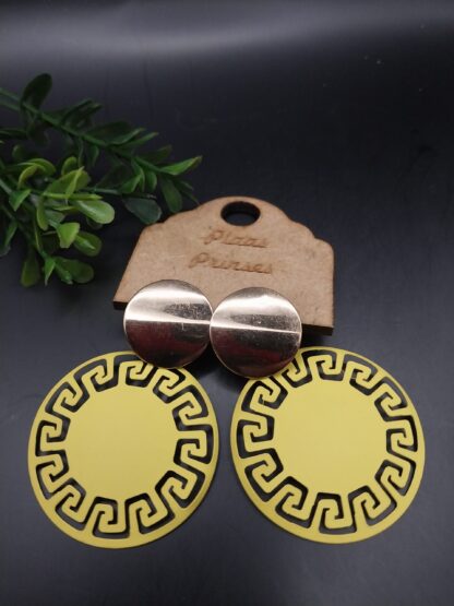 Coated metal round with Gold topper - Image 4