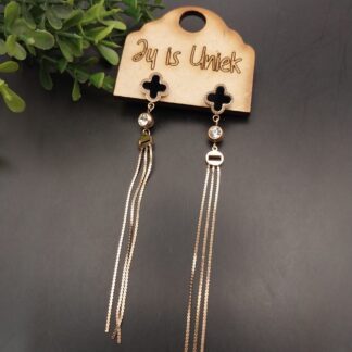 Copper Colored with Black flower top
